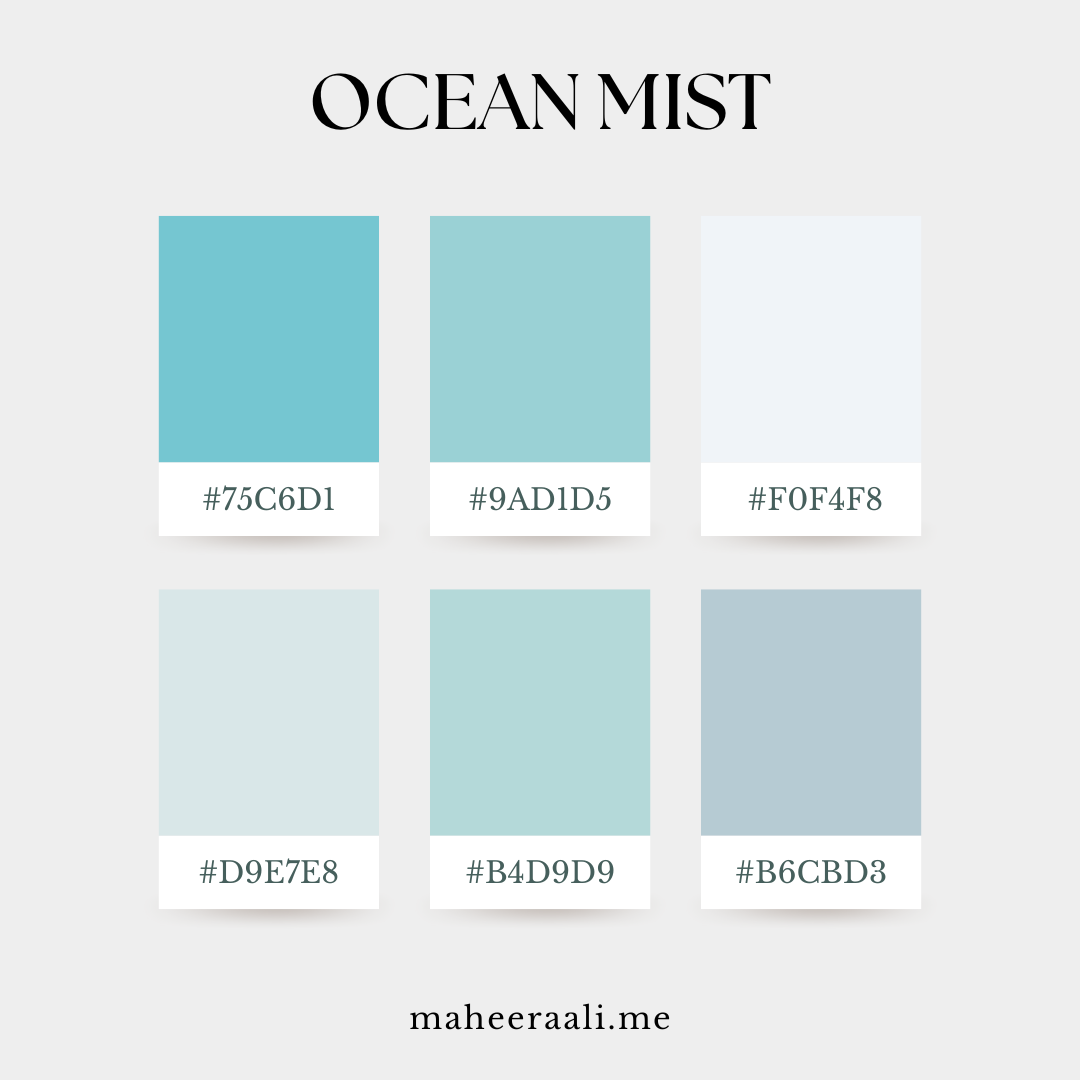 9 Beautiful Pastel Color Palettes Examples with Color Codes - Maheera Ali